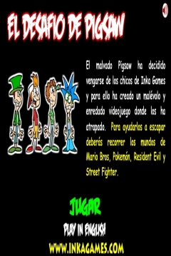 Poster El Desafío de Pigsaw