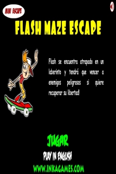 Poster Flash Maze Escape