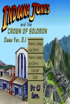 Poster Indiana Jones y la Corona de Salomón