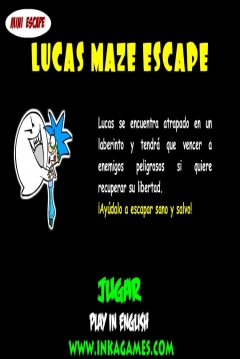 Poster Lucas Maze Escape