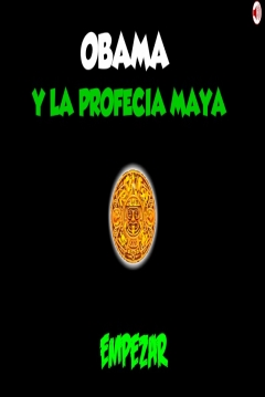 Poster Obama y la Profecía Maya