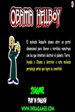 Poster Obama Hellboy