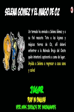 Poster Selena Gómez y el Mago de Oz