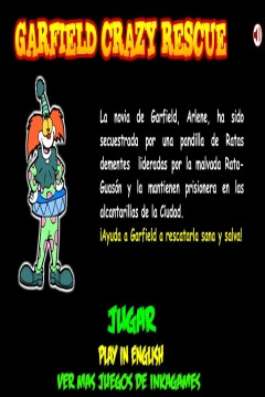 Poster Garfield Crazy Rescue