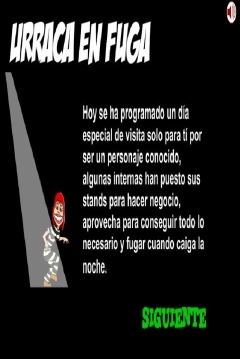 Poster Urraca en Fuga