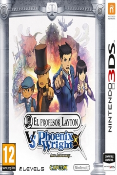 Poster El Profesor Layton vs. Phoenix Wright: Ace Attorney