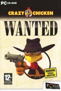 Poster Crazy Chicken Wanted
