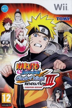 Poster Naruto Shippuden: Clash of Ninja Revolution III - European Version