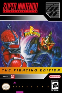 Poster Mighty Morphin Power Rangers: The Fighting Edition
