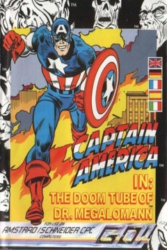 Poster Captain America in: The Doom Tube of Dr. Megalomann