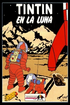 Poster Tintin En La Luna