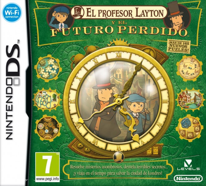 Poster El Profesor Layton y el Futuro Perdido