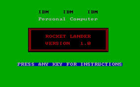 Poster Rocket Lander
