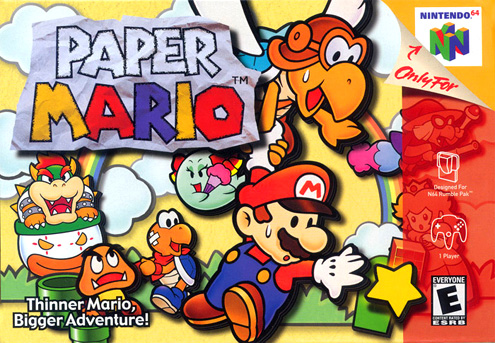 Poster Paper Mario
