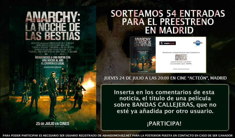 Más ganadores para el preestreno de ‘Anarchy: La Noche de las Bestias’