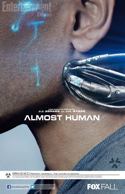 Póster y trailer de la serie Almost Human, producida por J.J. Abrams