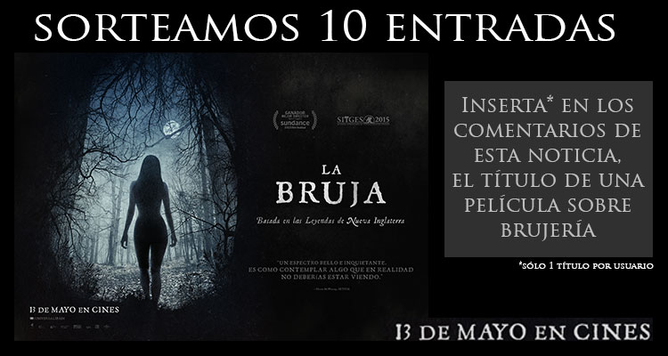 Ganadores del concurso de entradas de ‘La Bruja’