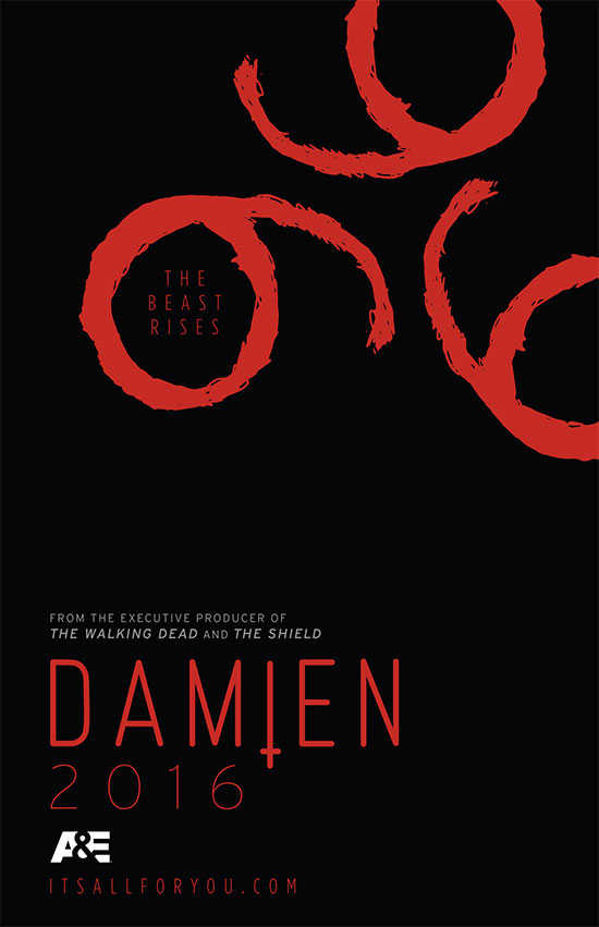 Teaser póster de ‘Damien’, la serie de ‘La Profecía’