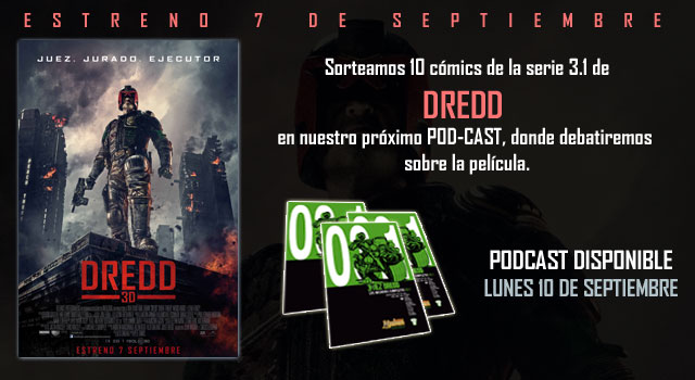 Sorteamos 10 cómic de Juez Dredd