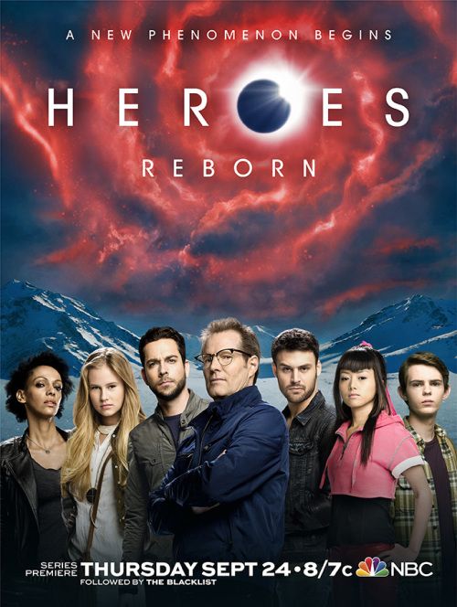 Póster para el regreso de la serie ‘Heroes’