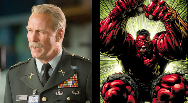 William Hurt podría ser Hulk Rojo en ‘Capitán América 3’