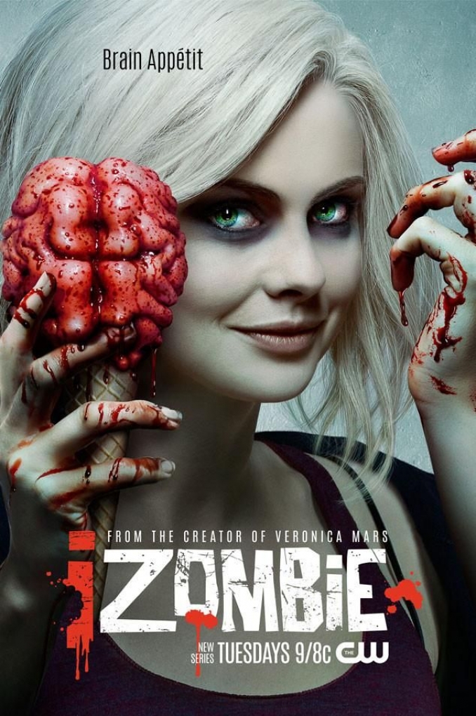 Nuevo póster para la serie ‘iZombie’... ¡brain appétit!