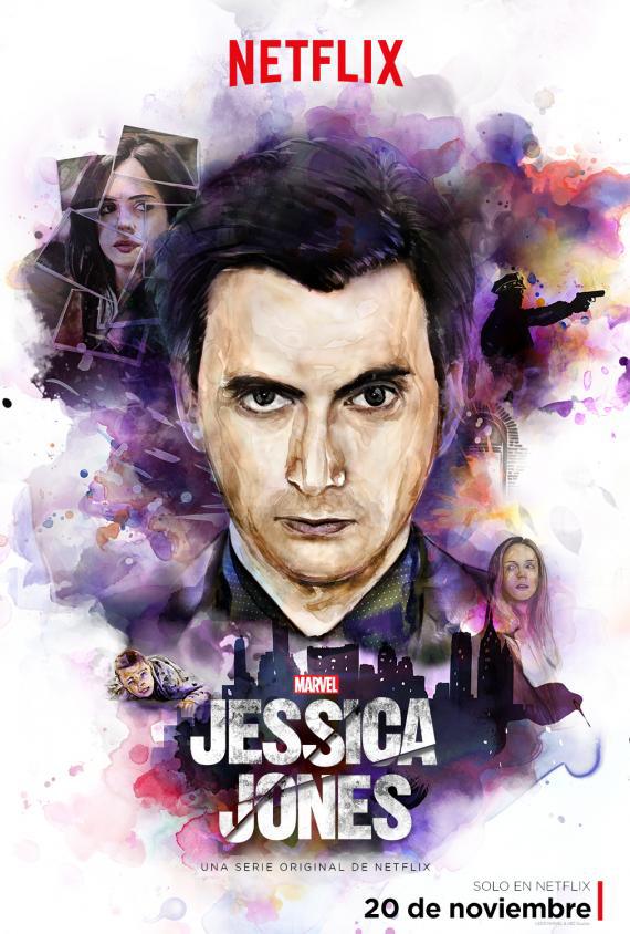 Poster oficial del villano Kilgrave de ‘Jessica Jones’