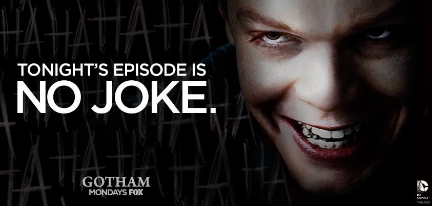 Imagen promocional del Joker en la serie ‘Gotham’