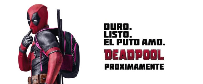 Nuevo póster español de ‘Deadpool’: ¡el puto amo!