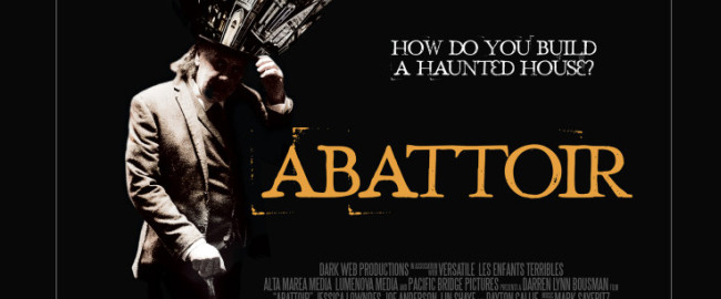 Póster de ‘Abattoir’, de Darren Lynn Bousman