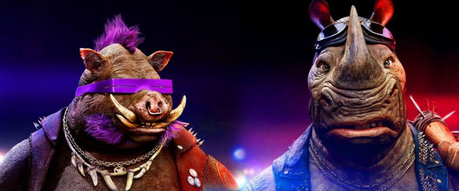 Bebop y Rocksteady al detalle en los nuevos pósters de ‘Ninja Turtles 2’