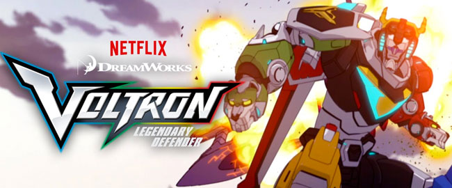 Trailer de la serie de animación de Netflix  ‘Voltron: Legendary Defender’