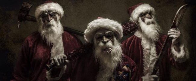 Papa Noeles en el póster y trailer oficial de ‘Good Tidings’