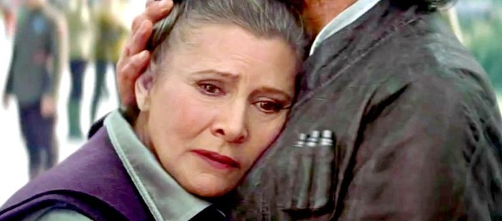 Carrie Fisher sufre un ataque al corazón en pleno vuelo