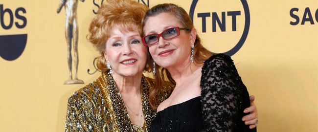 Muere la actriz Debbie Reynolds la madre de Carrie Fisher