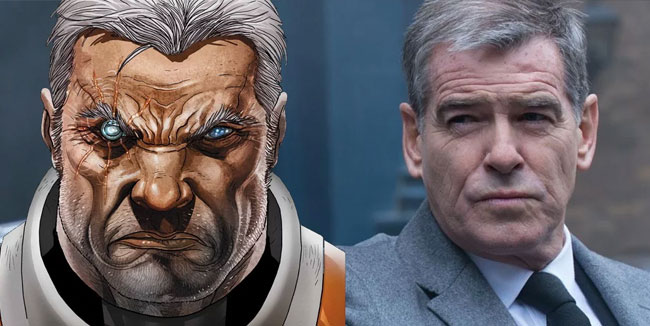 ¿Será Pierce Brosnan Cable en  la secuela de ‘Deadpool’?