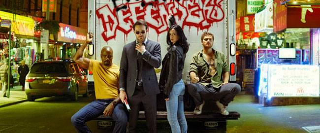Jessica Jones y Matt Murdock en la nueva imagen de ‘Los Defensores’