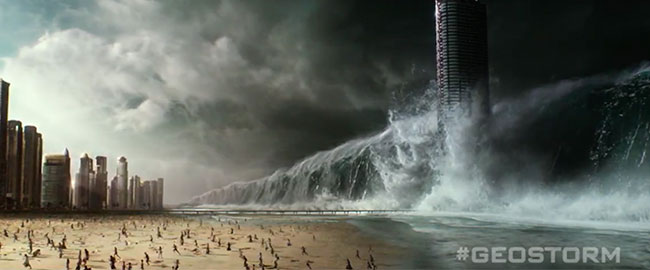 Breve adelanto de ‘Geostorm’... ¡viene la tormenta!