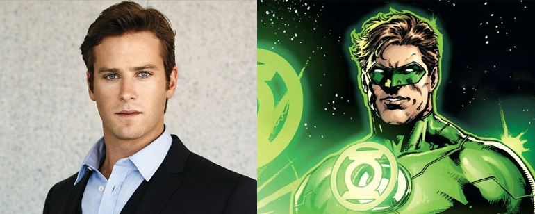 Armie Hammer podría ser el nuevo ‘Linterna Verde’