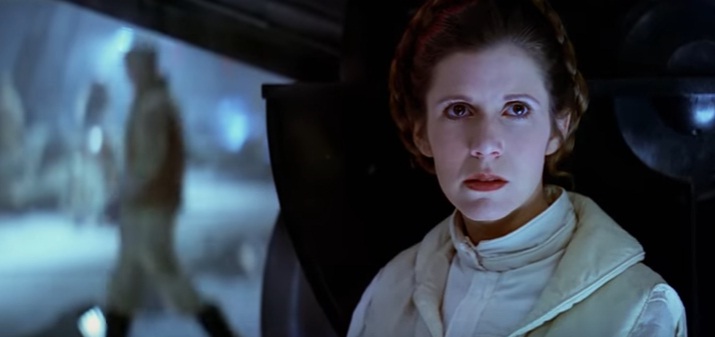 Star Wars: Emotivo homenaje a Carrie Fisher