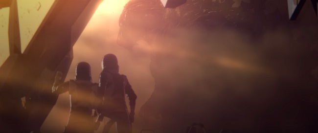 Nuevas imágenes de ‘Godzilla: Monster Planet’