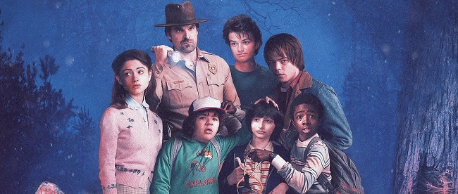 Póster de ‘Stranger Things’ con homenaje a  ‘Los Goonies’