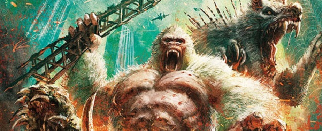 Póster japonés para ‘Proyecto Rampage’