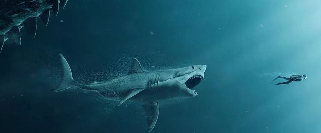 Nuevo póster para ‘The Meg’, homenaje a ‘Tiburón’