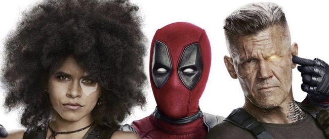 Más grande y más dura es la secuela de ‘Deadpool’, según leemos en su póster