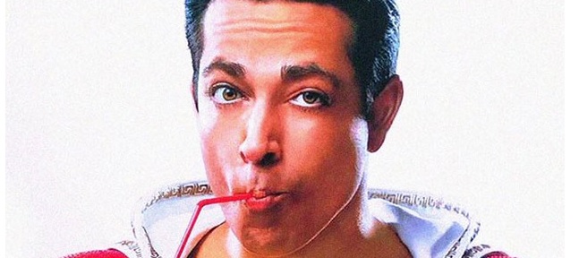 Zachary Levi en el teaser póster de ‘Shazam’