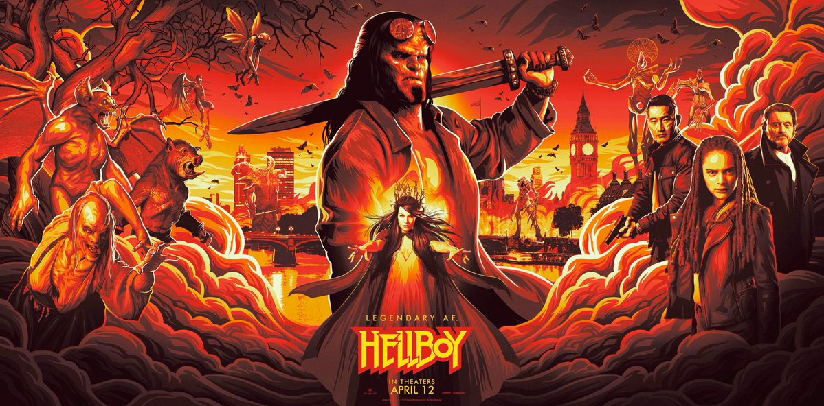 Nueva poster del reboot de ‘Hellboy’