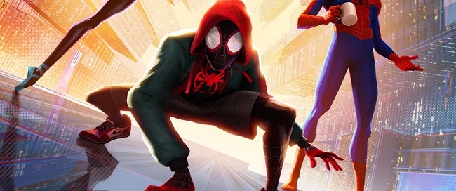 Póster internacional de “Spider-Man: Un Nuevo Universo” 