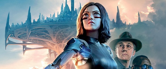 Póster internacional para “Alita: Ángel de Combate”