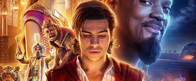 Póster oficial de la versión en acción real de “Aladdin”